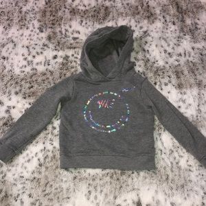 Toddler Girls Nike 2T Grey Hoodie